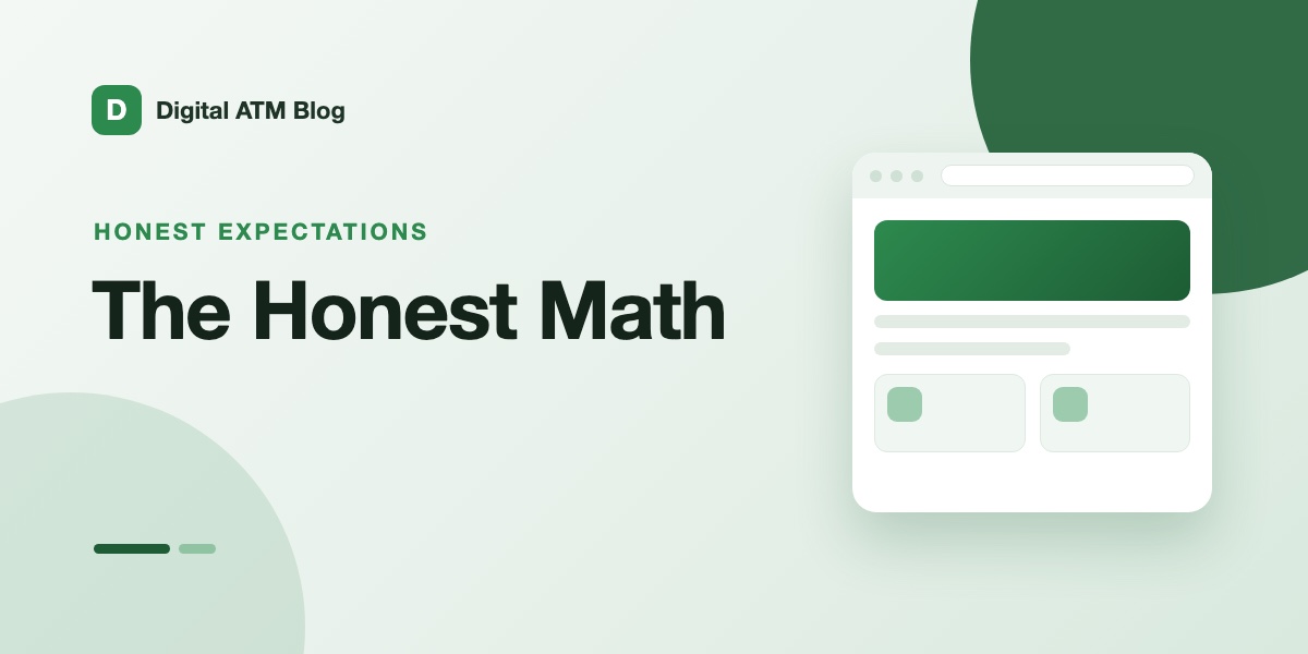 Illustrated cover: The Honest Math