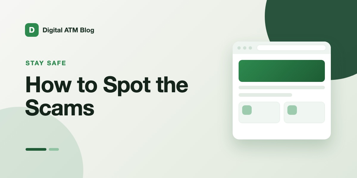 Illustrated cover: How to Spot the Scams