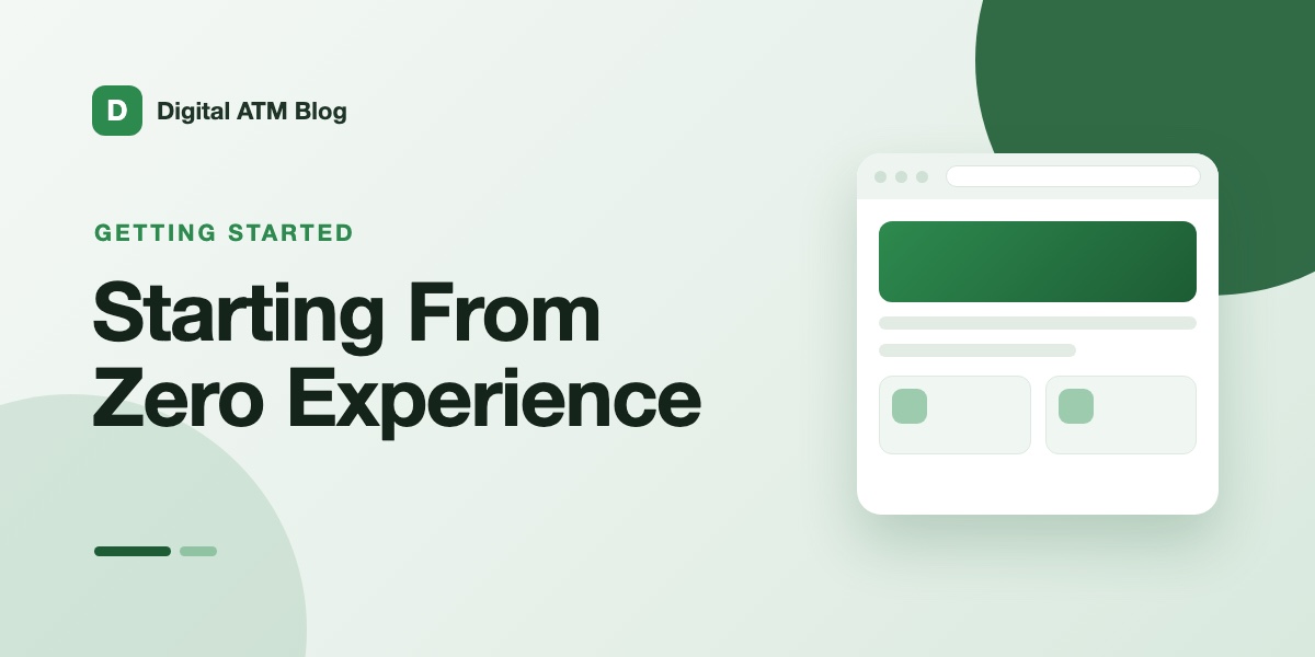 Illustrated cover: Starting From Zero Experience
